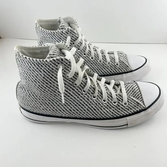 Converse All Star Chuck Taylor High Top Striped Sneakers - Picture 5 of 13